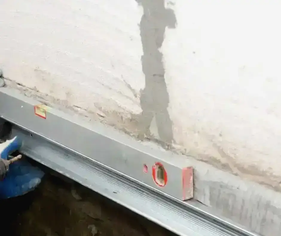 Detailed view of Basement Crack Repair Erie, PA