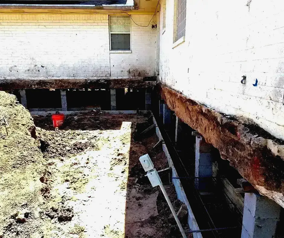 Side view of a house Foundation Repair Erie, PA